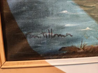 Cuadro Santillana Firnado