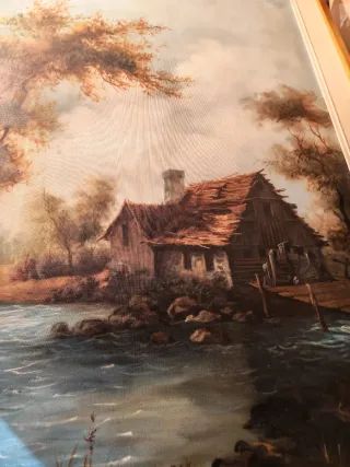 Cuadro Santillana Firnado