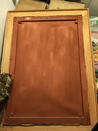 Cuadro Santillana Firnado