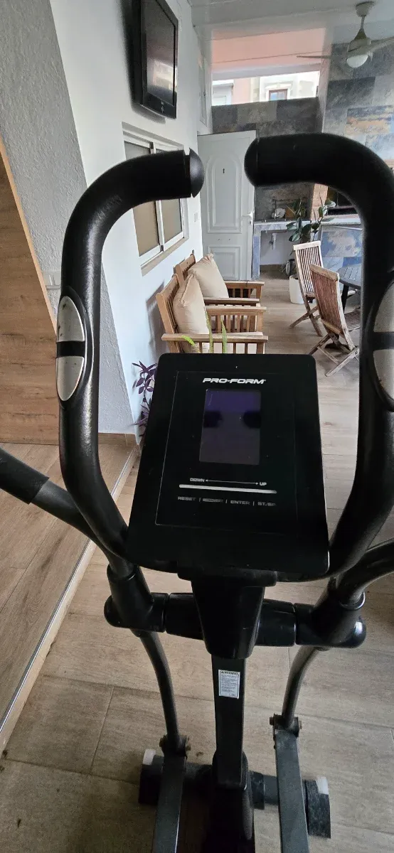 Bicicleta Elíptica Negra