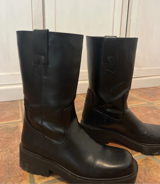 Botas Bershka negras