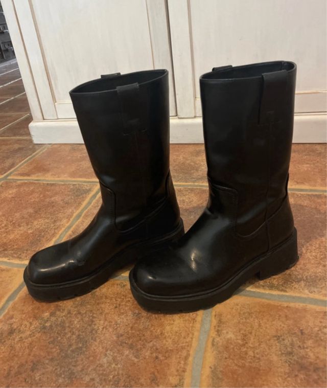 Botas Bershka negras