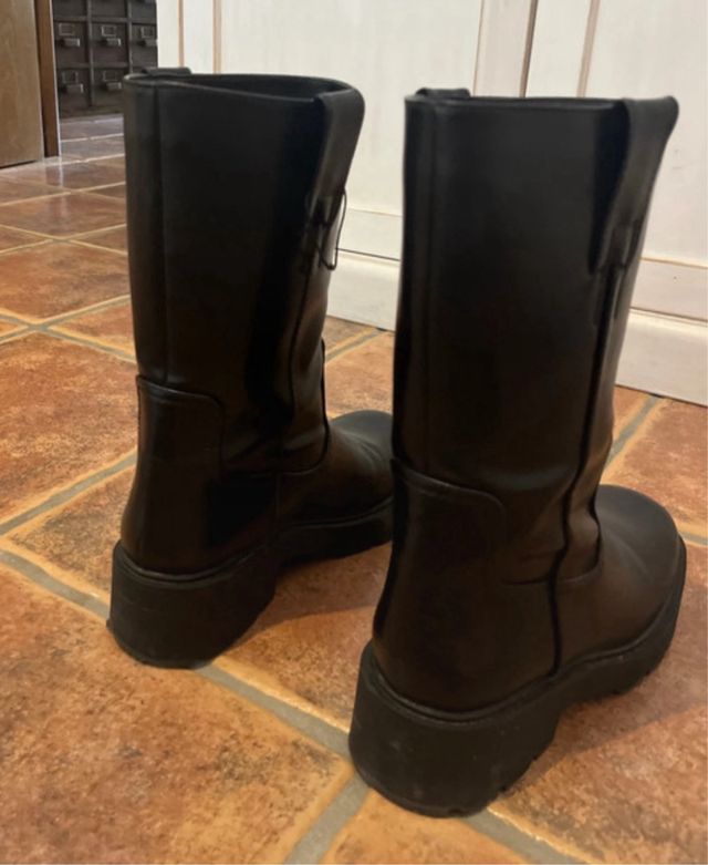 Botas Bershka negras