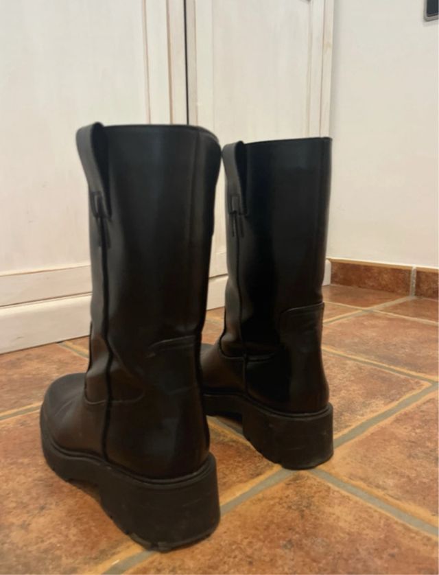 Botas Bershka negras