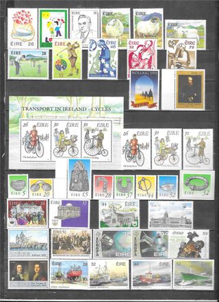 Sellos de Irlanda 1991