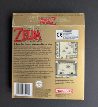Gioco Zelda Link's Awakening Gameboy PAL UKV Originale