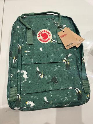 Mochila Fjallraven Kanken Verde Multicolor