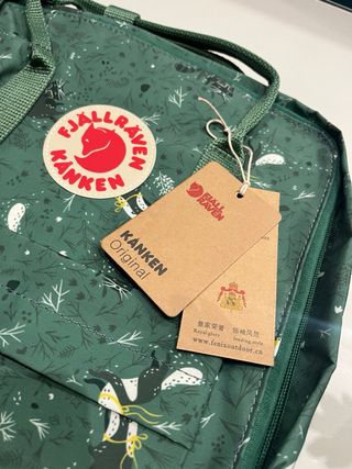Mochila Fjallraven Kanken Verde Multicolor