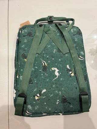 Mochila Fjallraven Kanken Verde Multicolor