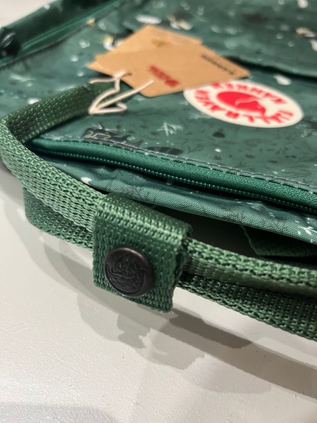 Mochila Fjallraven Kanken Verde Multicolor