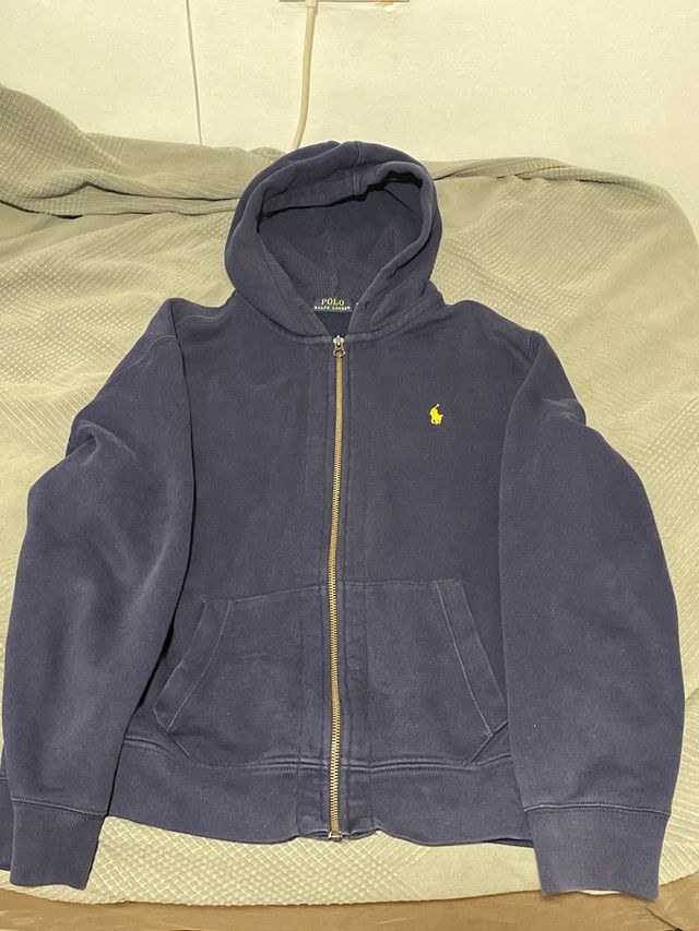 Chaqueta Polo Ralph Lauren Azul con Logo Amarillo