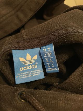 Sudadera Adidas Negra