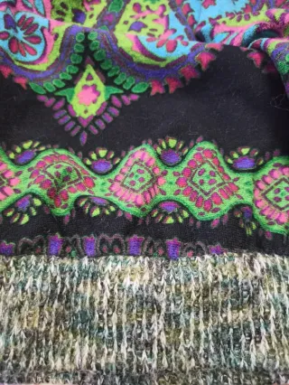 Vestido estilo desigual Talla XL Multicolor