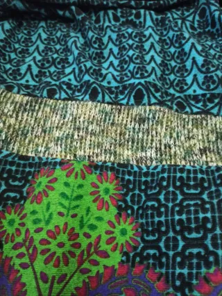 Vestido estilo desigual Talla XL Multicolor