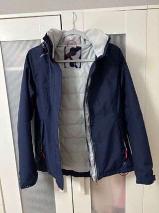 Abrigo de nieve azul Tribord