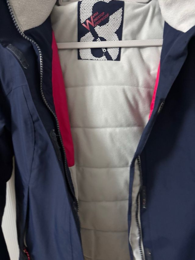 Abrigo de nieve azul Tribord