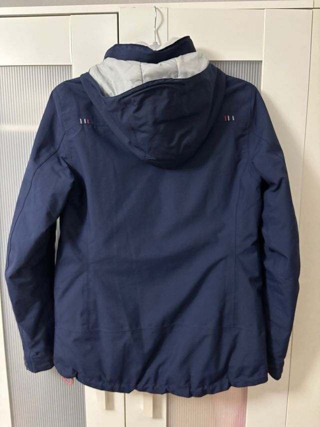 Abrigo de nieve azul Tribord