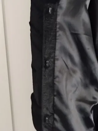 Abrigo negro elegante