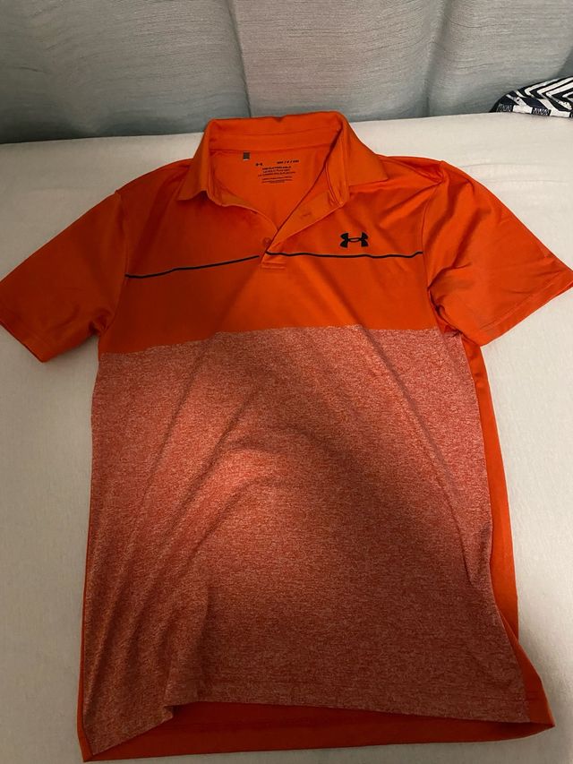 Polo Under Armour Golf Rojo Talla S
