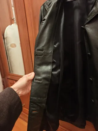 Chaquetón de cuero señora talla L