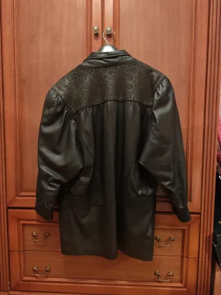 Chaquetón de cuero señora talla L