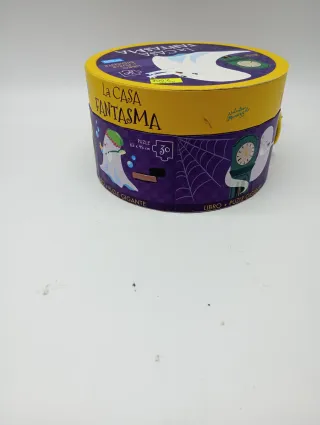La Casa Fantasma Libro + Puzzle 30 Piezas