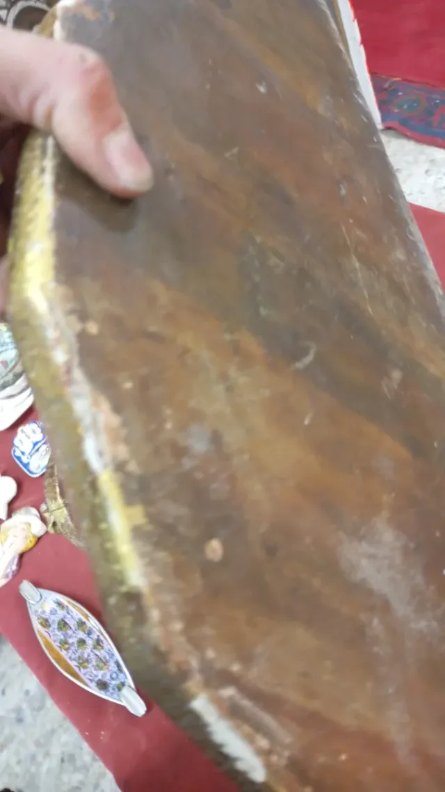 Peana Barroca Tallada