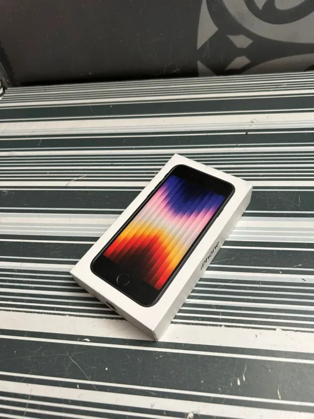 Caja vacía para iPhone SE Midnight 128 Gb