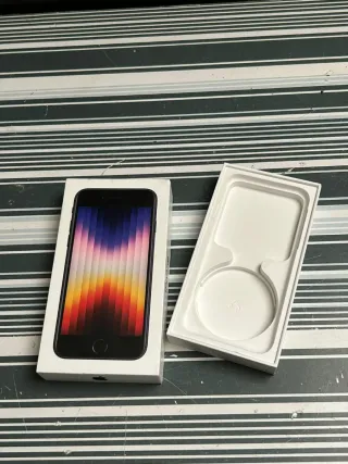 Caja vacía para iPhone SE Midnight 128 Gb