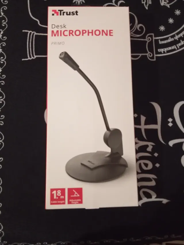 Micrófono de escritorio Trust Primo