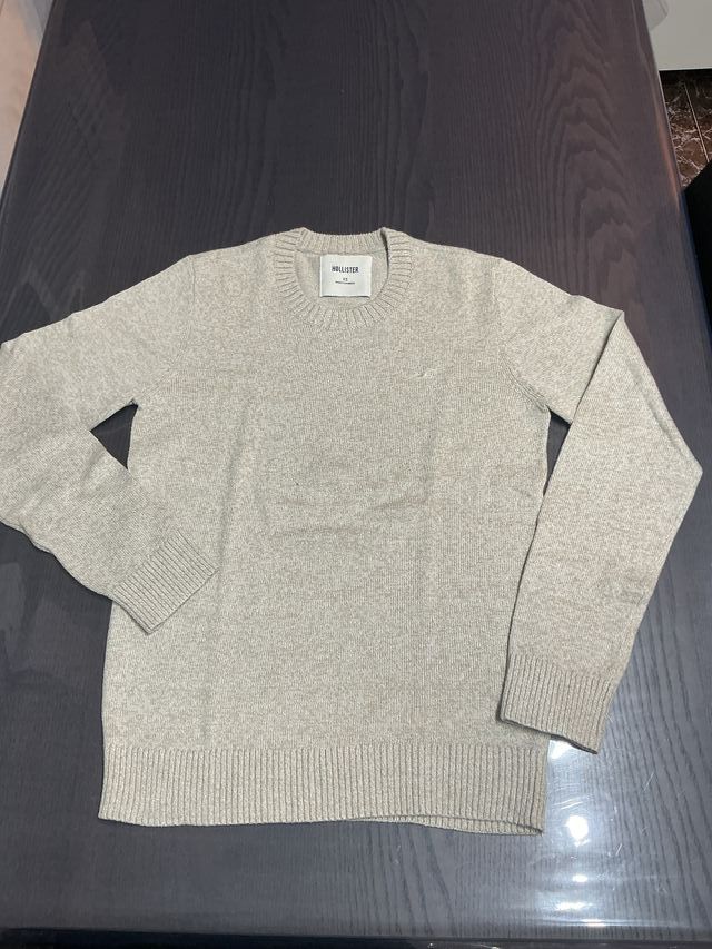 Jersey Hollister Beige Talla XS