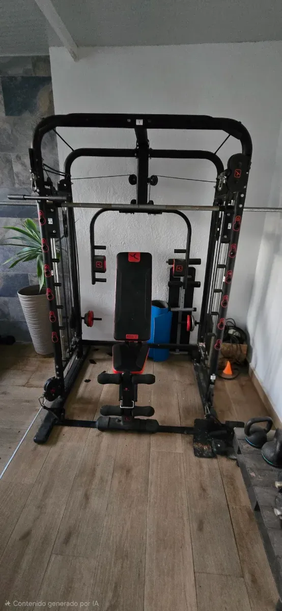 Rack de gimnasio multifunción