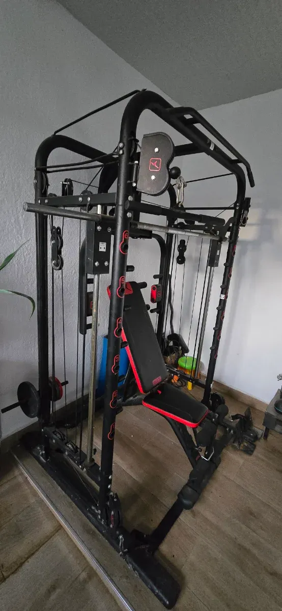 Rack de gimnasio multifunción