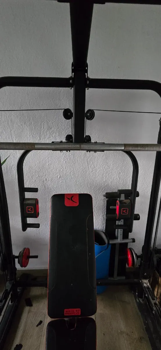 Rack de gimnasio multifunción