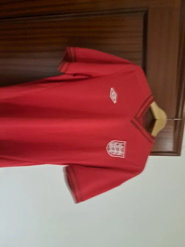 Camiseta Inglaterra Umbro Roja
