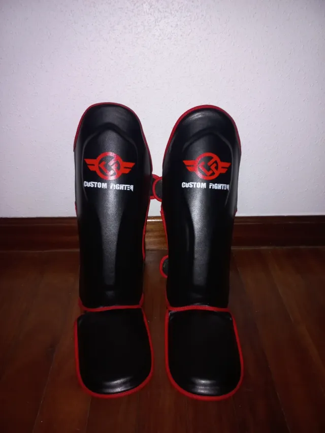 Espinilleras Kickboxing Custom Fighter TALLA S