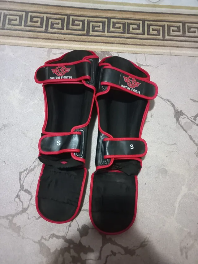 Espinilleras Kickboxing Custom Fighter TALLA S