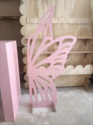 Decoración Mariposa Madera