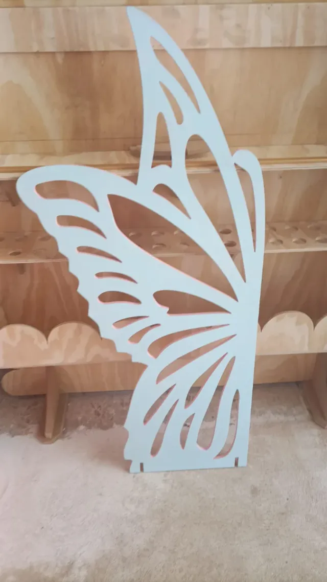 Decoración Mariposa Madera