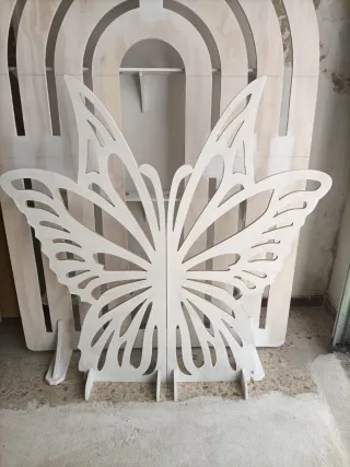 Decoración Mariposa Madera