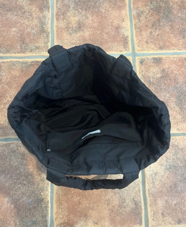 Bolso Tote Acolchado Negro H&M