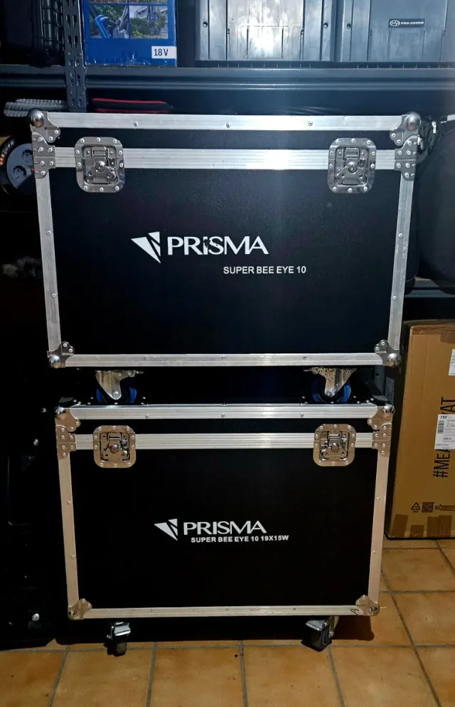 Baúl Flight Case para equipos de iluminación