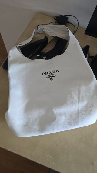 Bolso Prada Blanco Elegante
