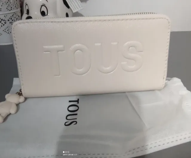 Cartera Tous Beige con Oso