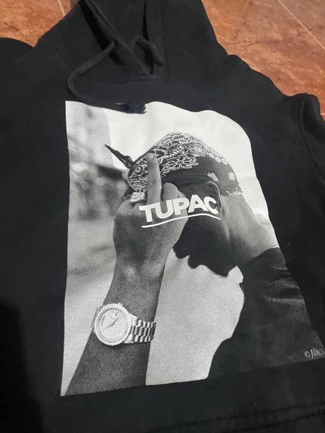 Sudadera Negra Tupac Shakur