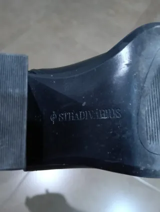 Botas de tacón vaquero negras