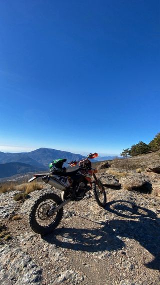 Moto de enduro