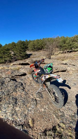 Moto de enduro