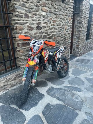 Moto de enduro