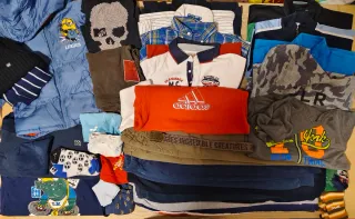 Lotto vestiti bambino 8 anni